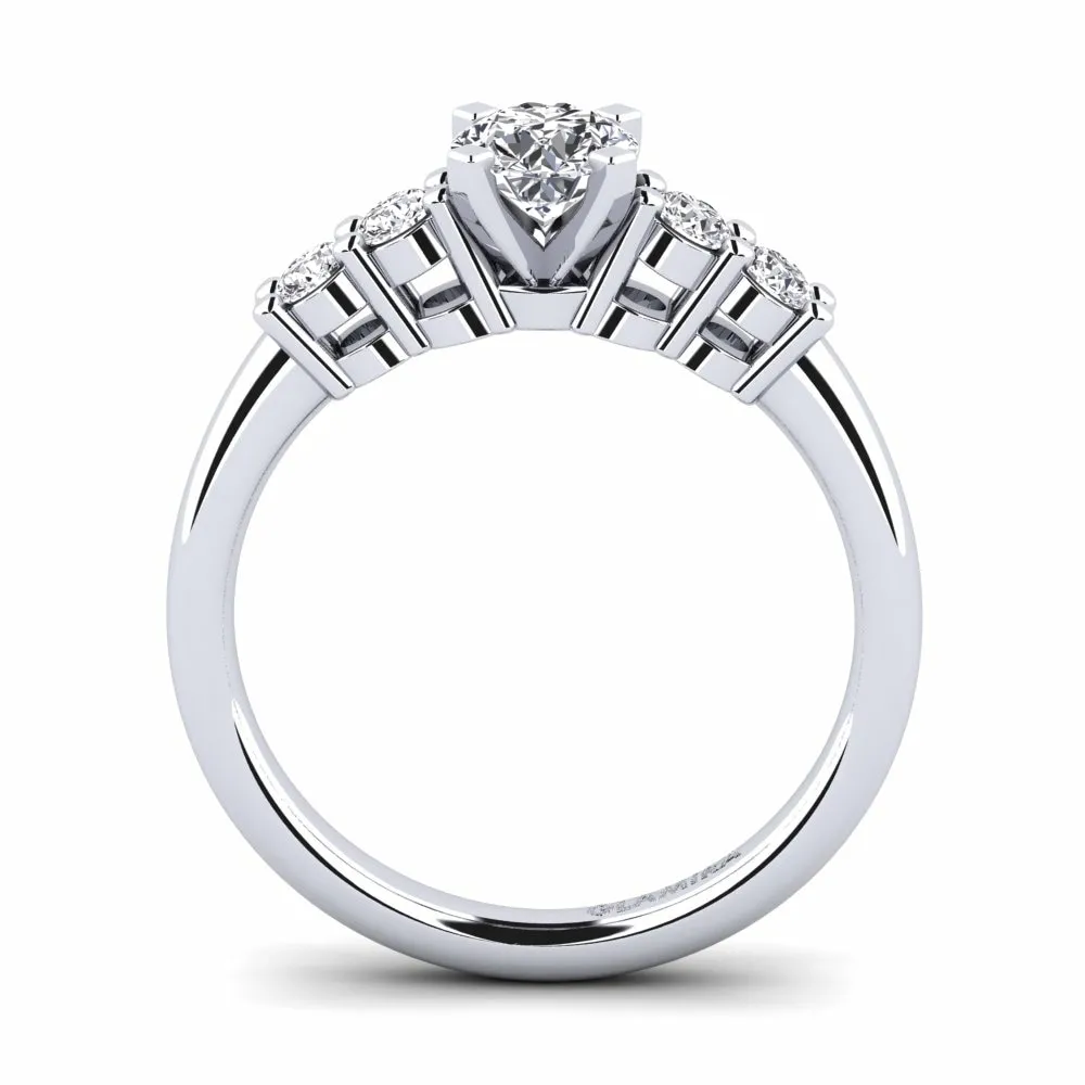 Engagement ring Fonda 0.5 carat.