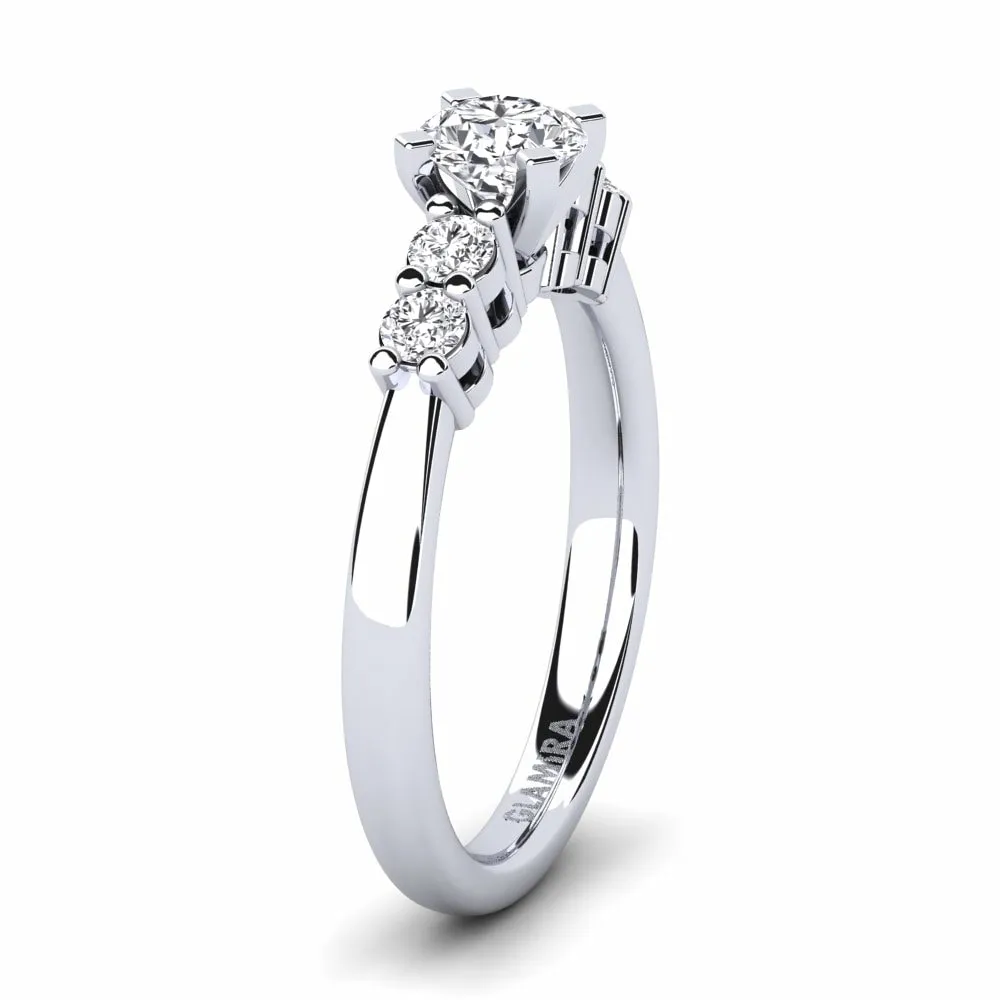 Engagement ring Fonda 0.5 carat.