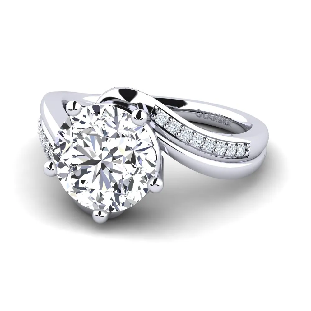 Engagement ring Gardenia 3.0 carat