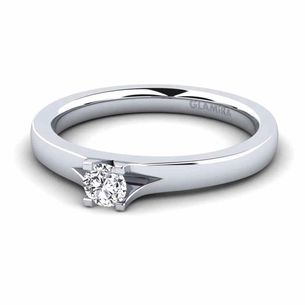 Engagement ring Henrietta 0.16 carat