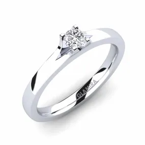 Engagement ring Henrietta 0.16 carat