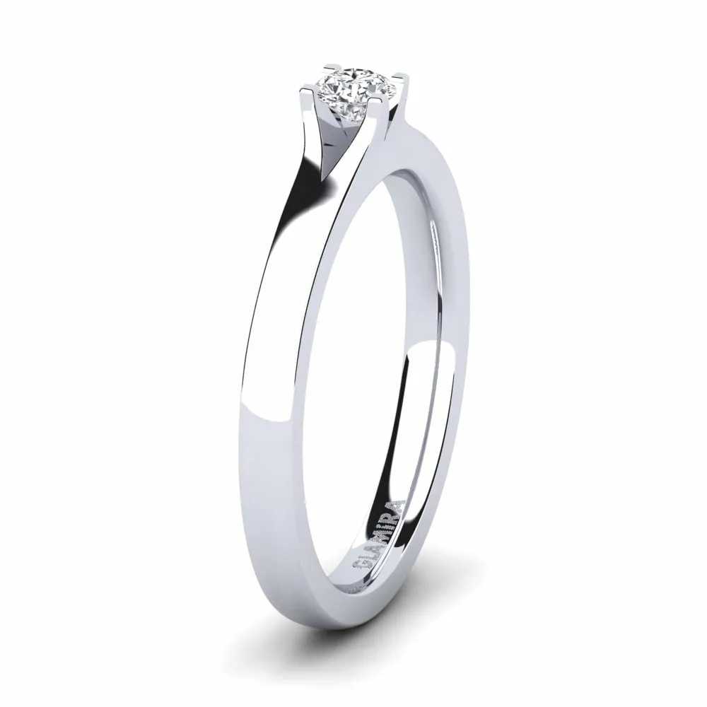 Engagement ring Henrietta 0.16 carat