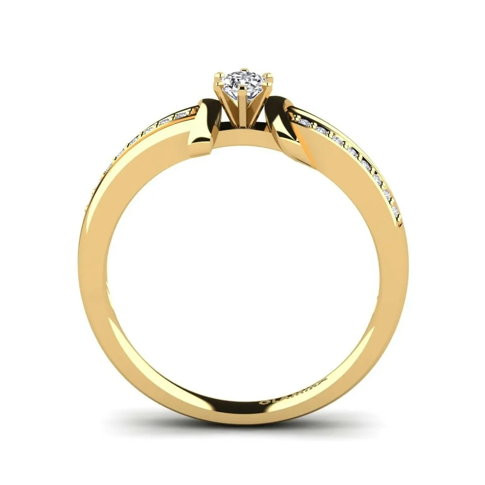 Engagement ring Mirabella 0.16 carat