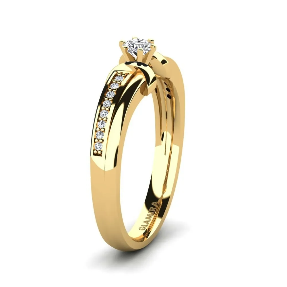 Engagement ring Mirabella 0.16 carat