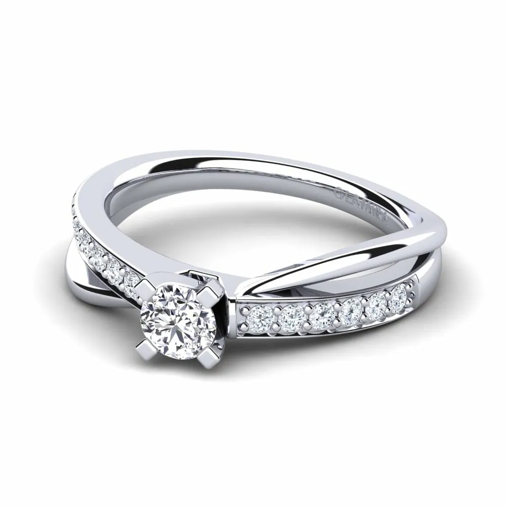 Engagement ring Viviette 0.25 carat