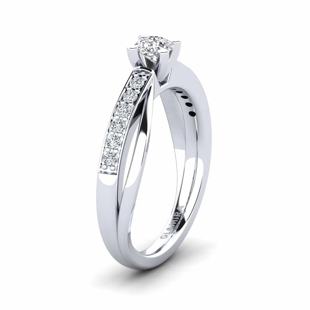 Engagement ring Viviette 0.25 carat