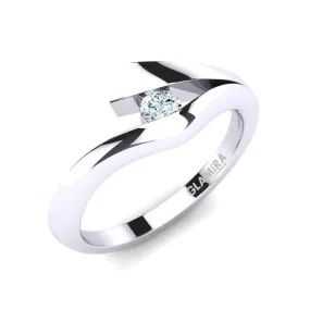 Evie engagement ring 0.1 crt