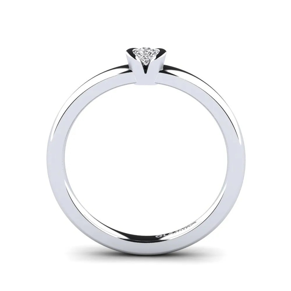 Farrah engagement ring 0.1 carat