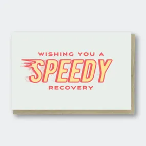 Fast Recovery Good Wishes Card