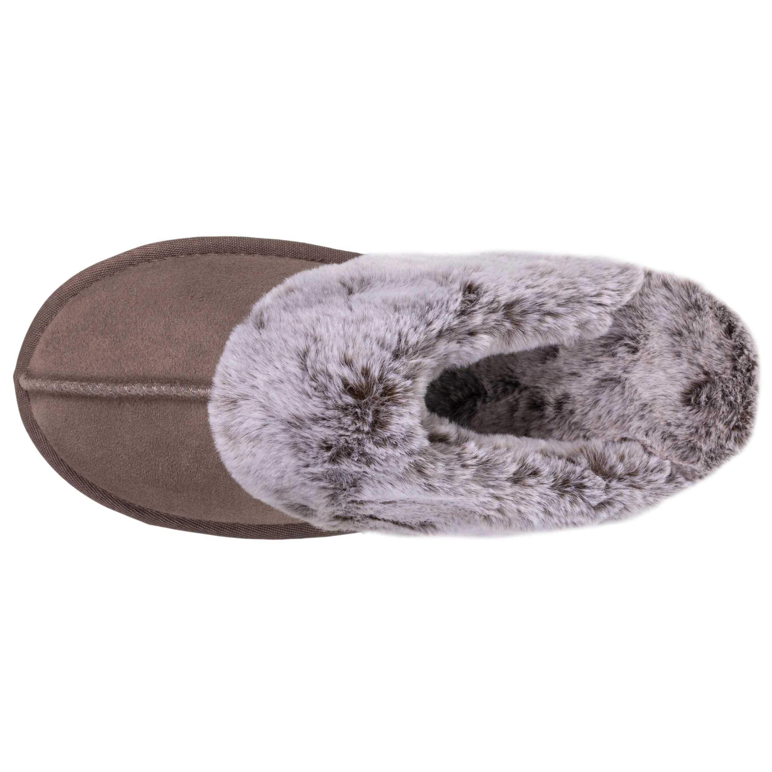 Femme Taupe Mules Slippers