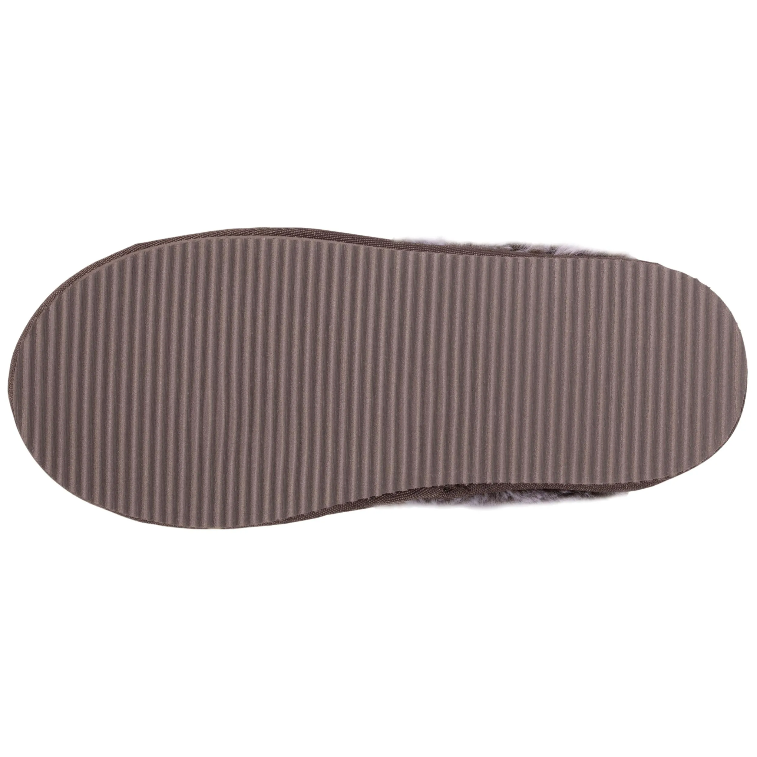 Femme Taupe Mules Slippers