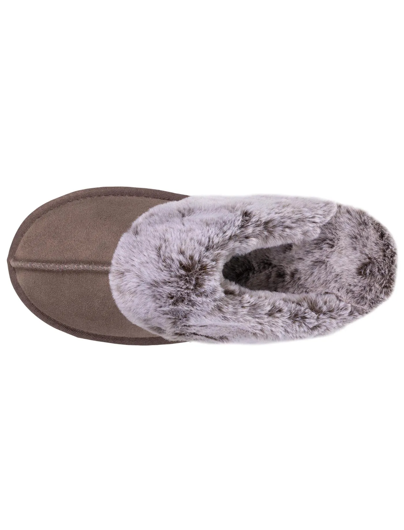 Femme Taupe Mules Slippers