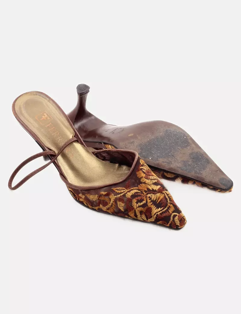 Ferrara Mules can be rewritten as Stylish Mules from Ferrara.