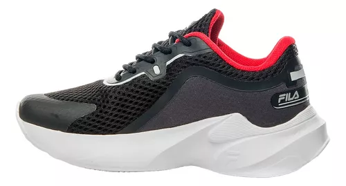 Fila - Zapatillas Deportivas Negras para Niños - Modelo Recovery