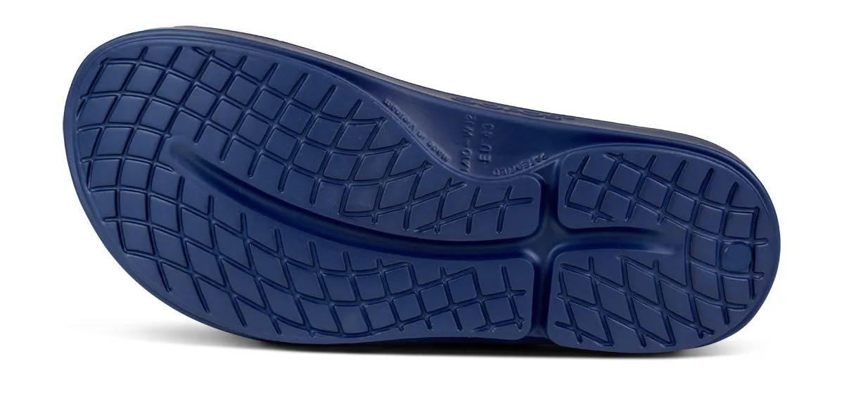 FJ X OOFOS Women's OOahh Sport Slide Sandal - Navy