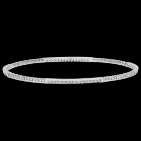 Forever Classic Diamond Bangle - Stackable Option