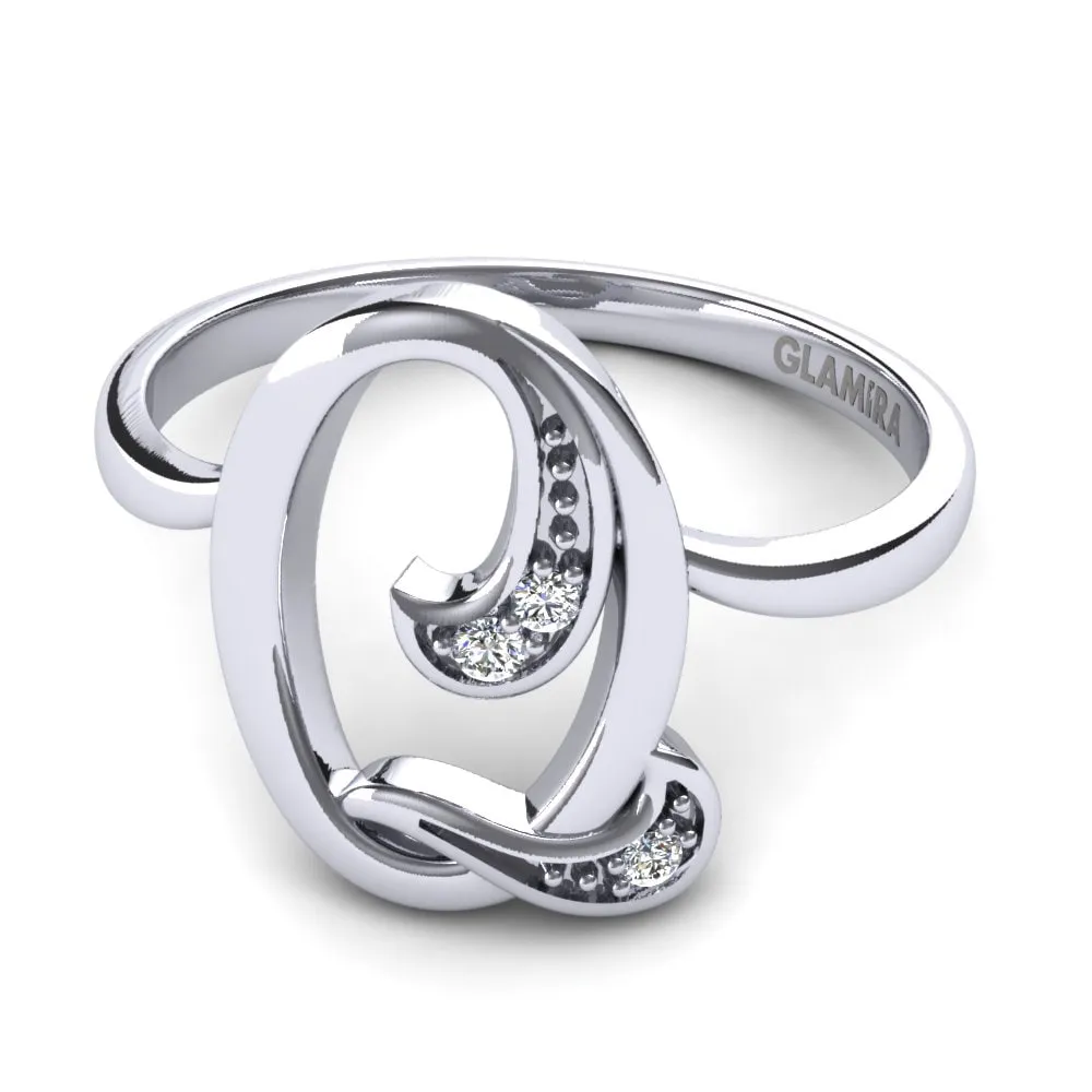 Glamira Engraved Ring Q