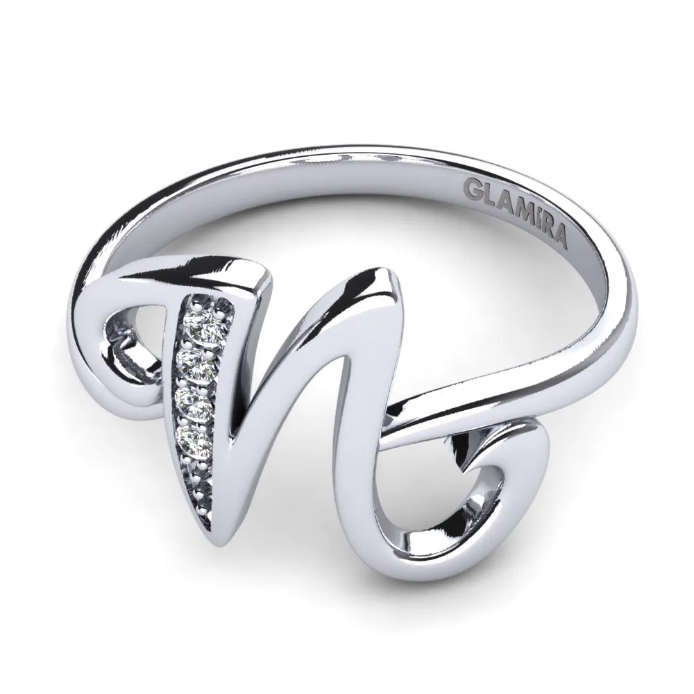 Glamira Initials Anillo N