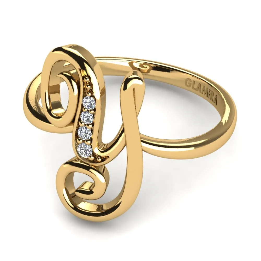 Glamira Initials Anillo Y