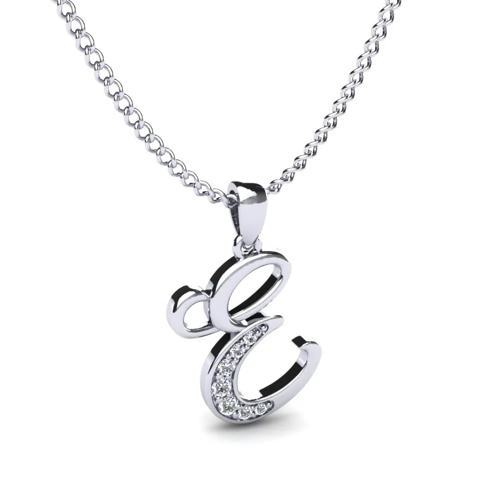 Glamira Initials Pendant E