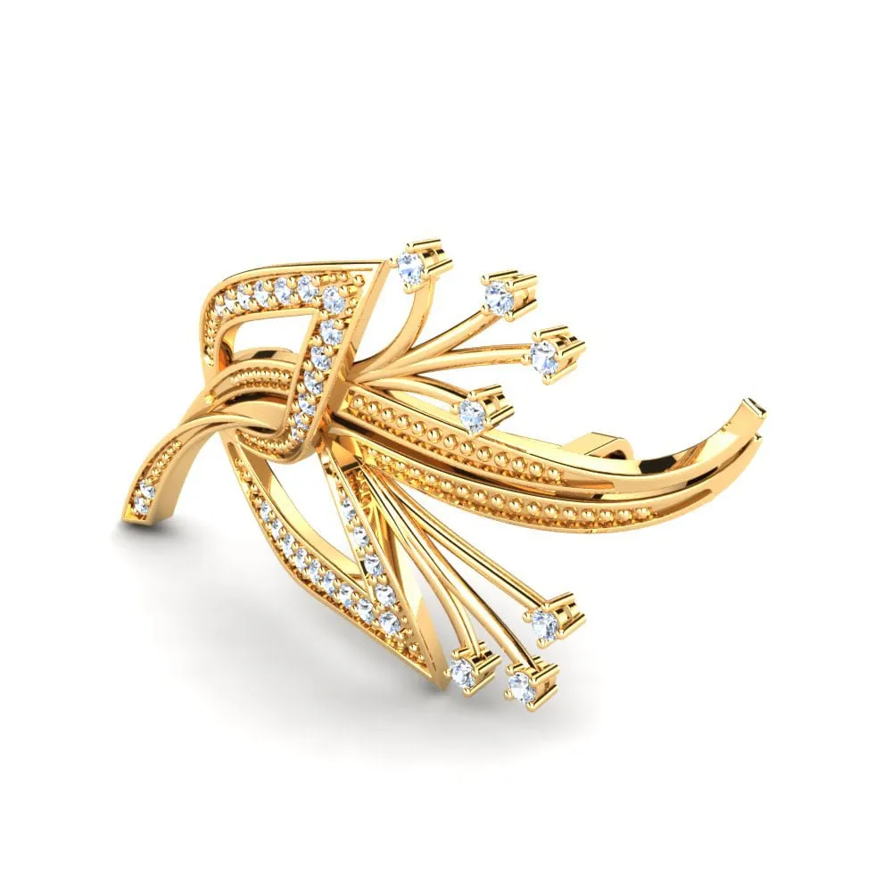 Glamira Leaf Brooch