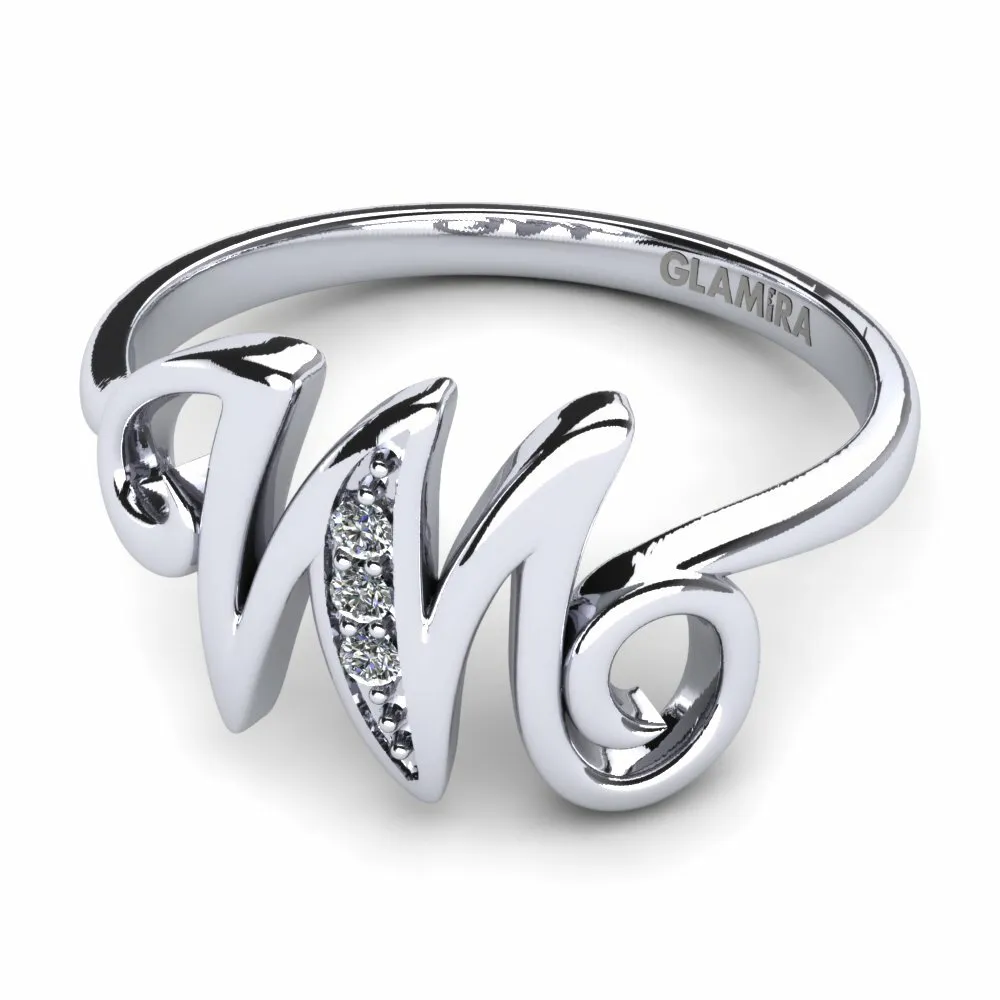 Glamira M Monogram Ring