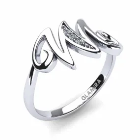 Glamira M Monogram Ring