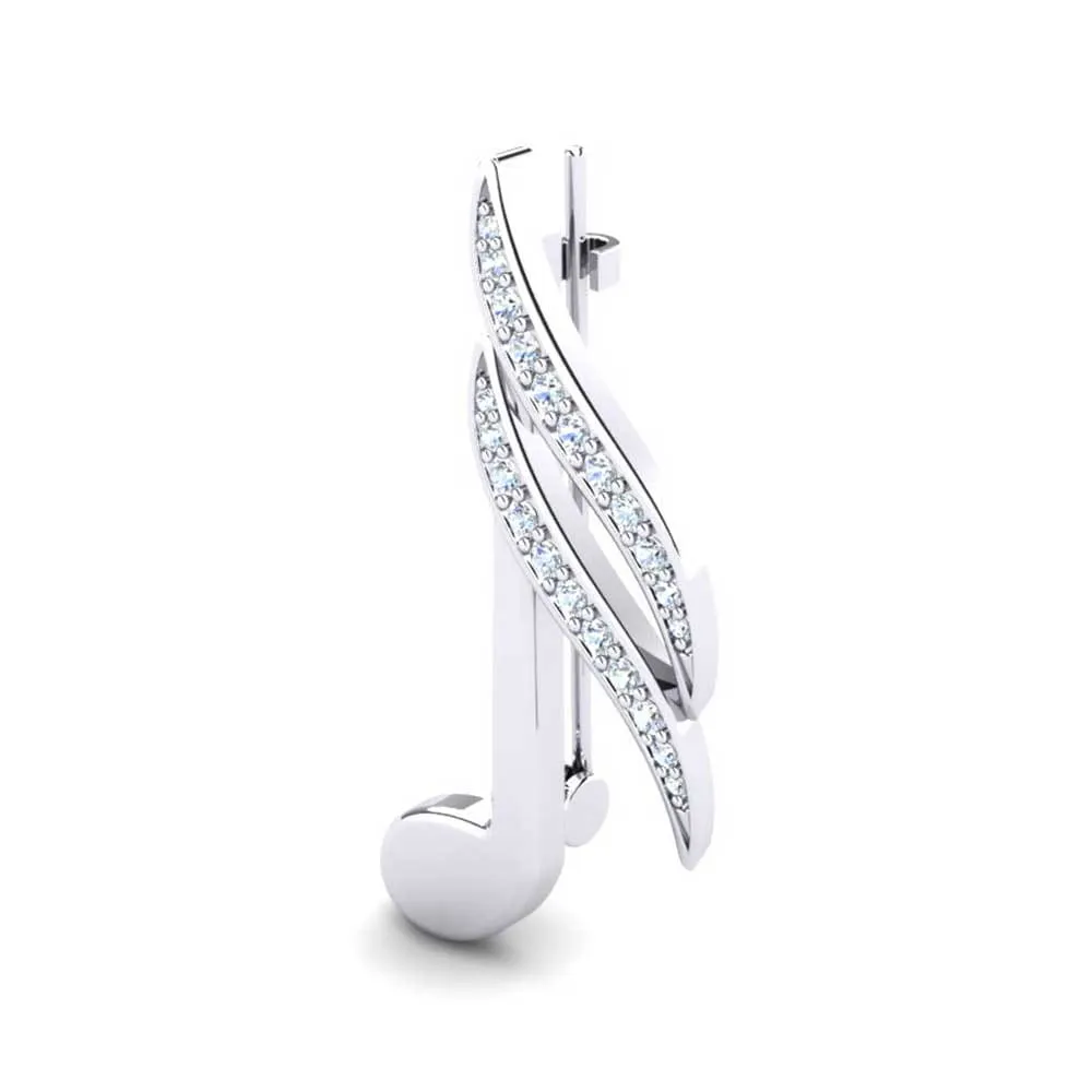 Glamira Music Note Brooch