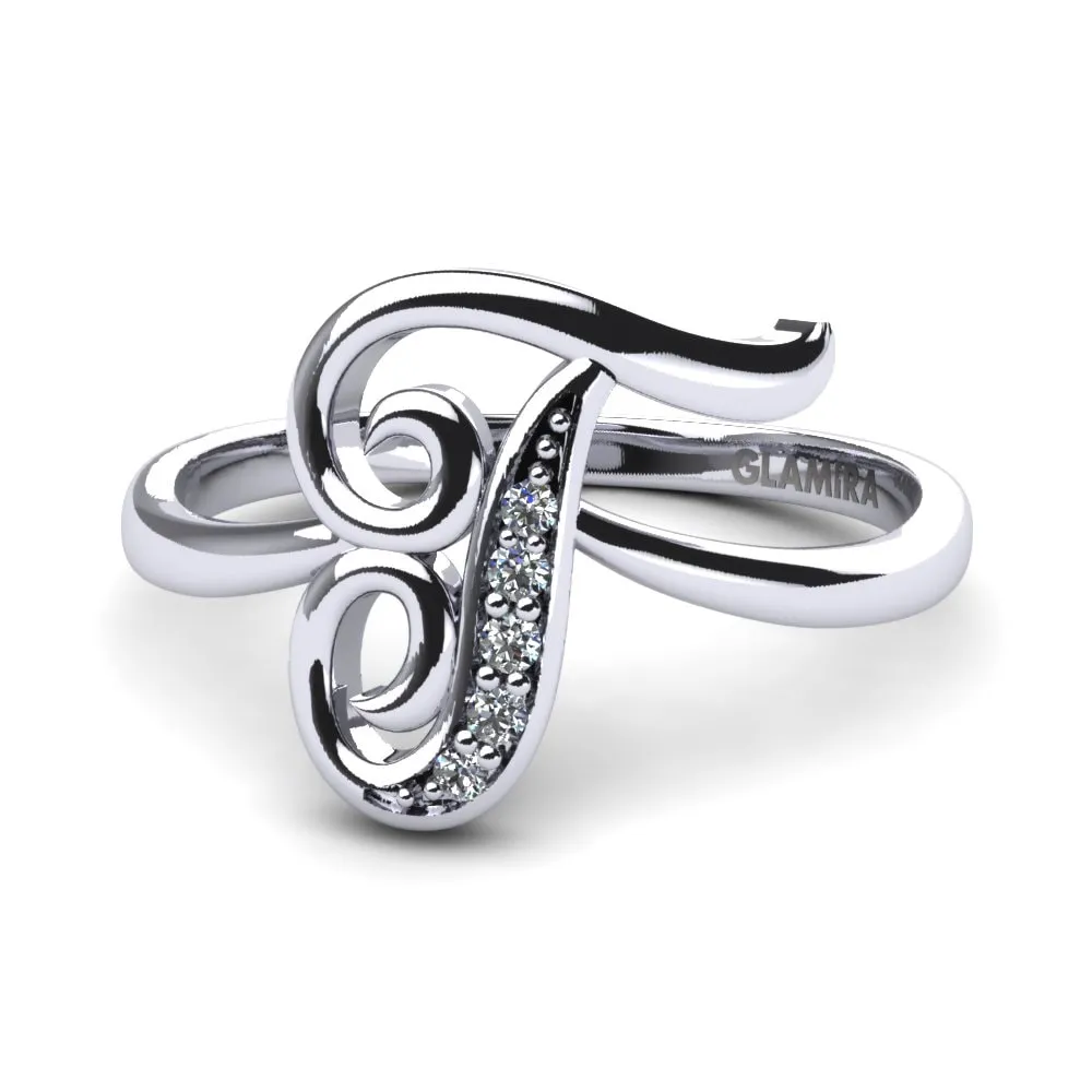 Glamira T Initials Ring