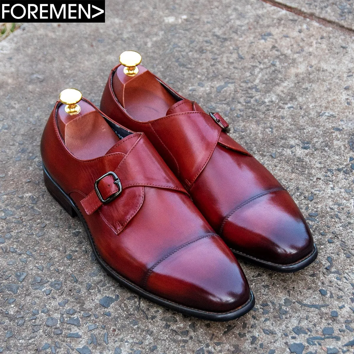 Glory Single Monk Strap - Premium Quality and Stylish Footwear