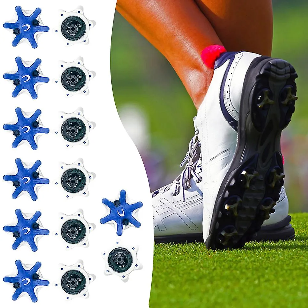 Golf Shoe Spikes: Heavy-Duty Replacement, Anti-Slip Equipment