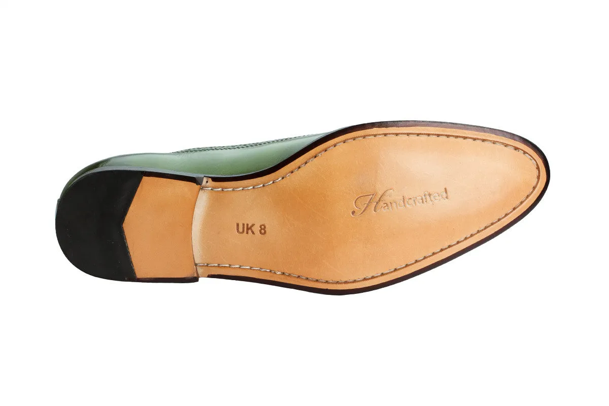 Green Monk Strap Brogue