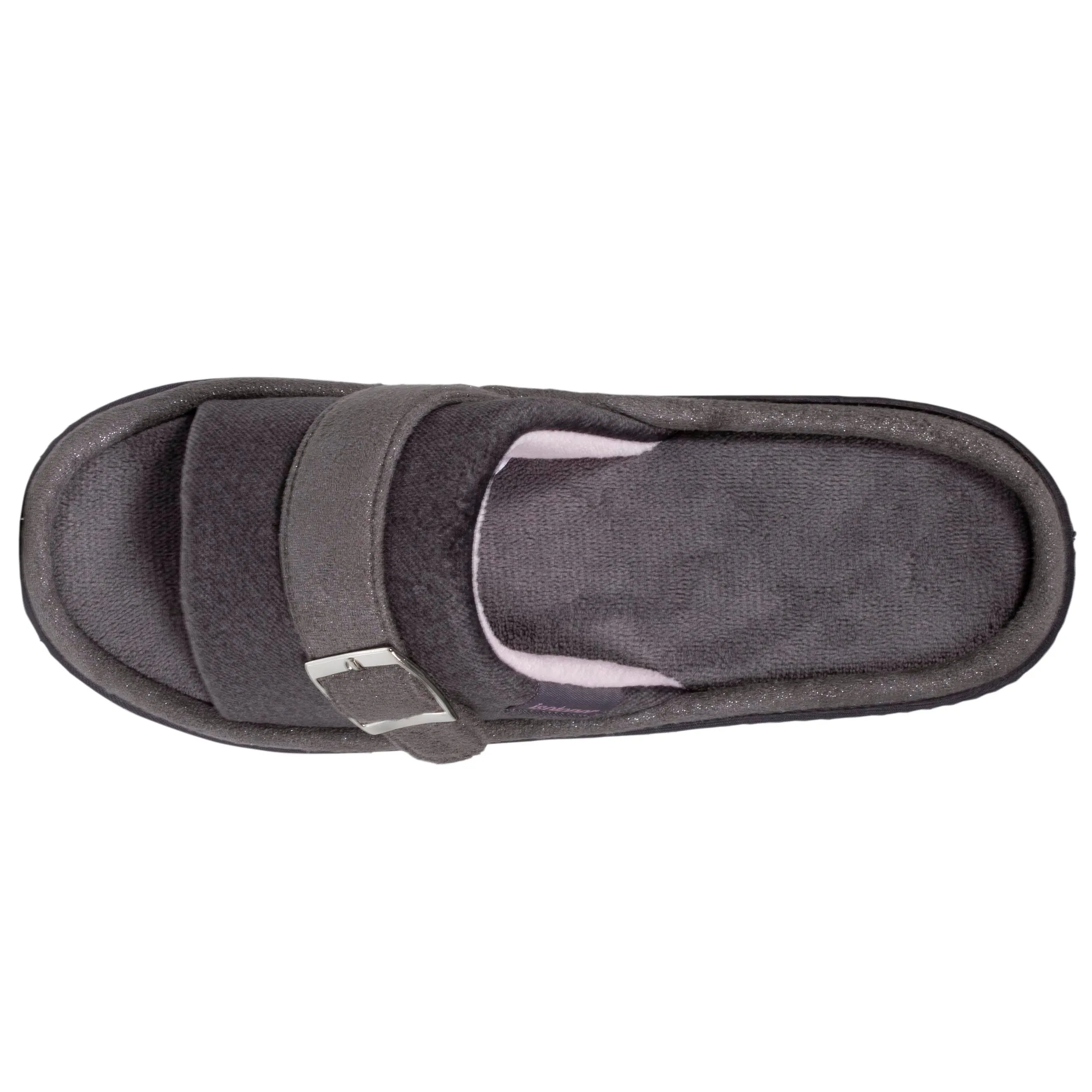 Grey Women's Slip-On Sandals