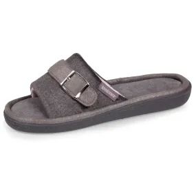 Grey Women's Slip-On Sandals