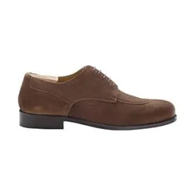 Havana Suede Derby Shoes - Leather sole - PADDINGTON.