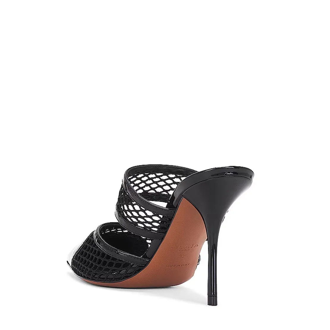 Heart 90 Mules Mesh, Black - Best Price and Quality | Shop Now