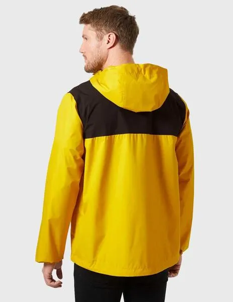 Helly Hansen Vancouver Rain yellow jacket for men.