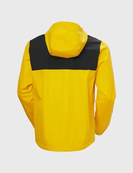 Helly Hansen Vancouver Rain yellow jacket for men.