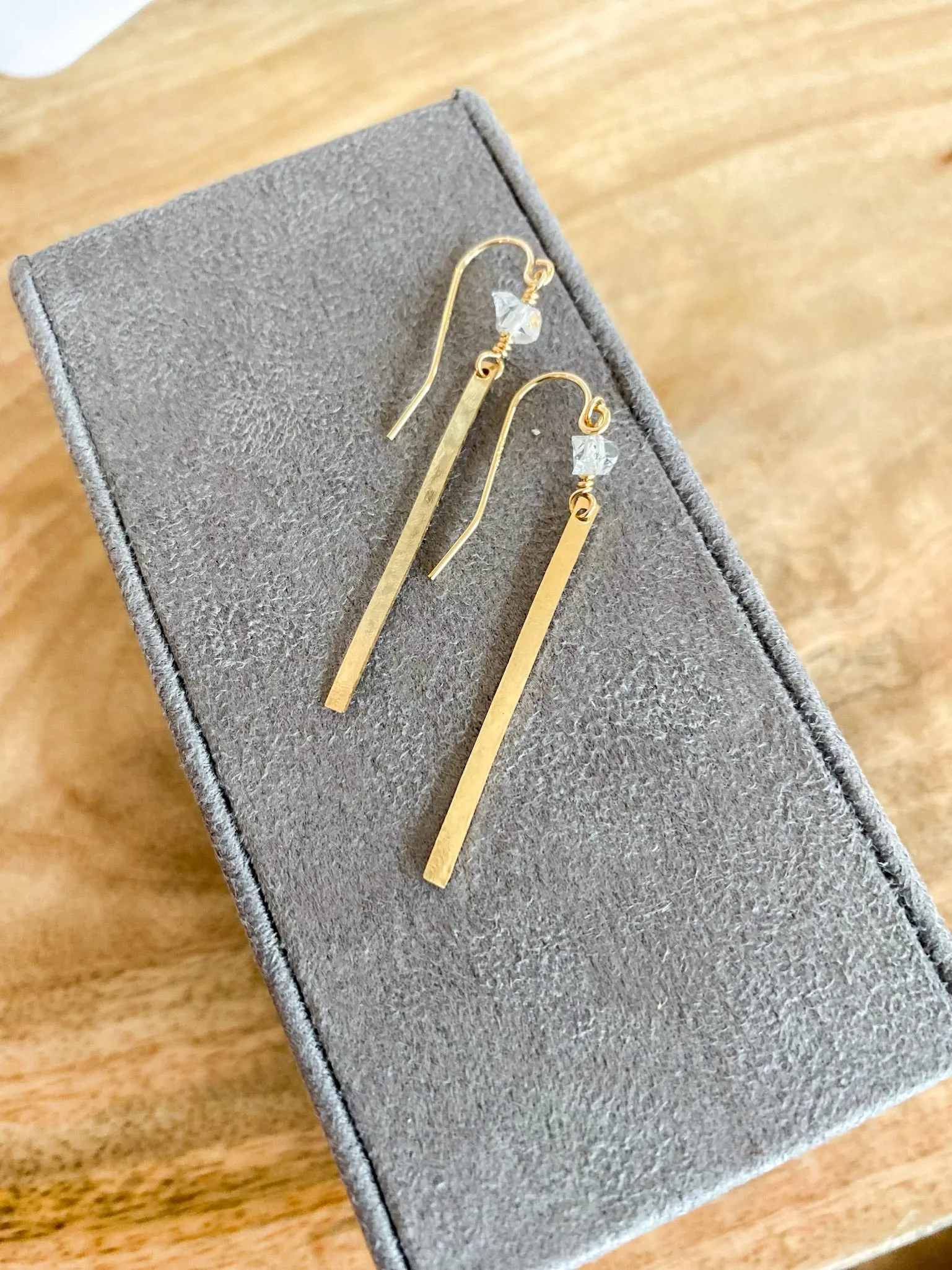 Herkimer Diamond Earrings