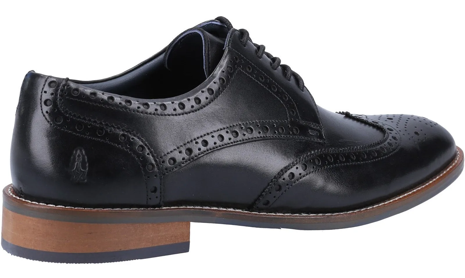 Hush Puppies Dustin Leather Brogue Shoe - Men's Lace Up