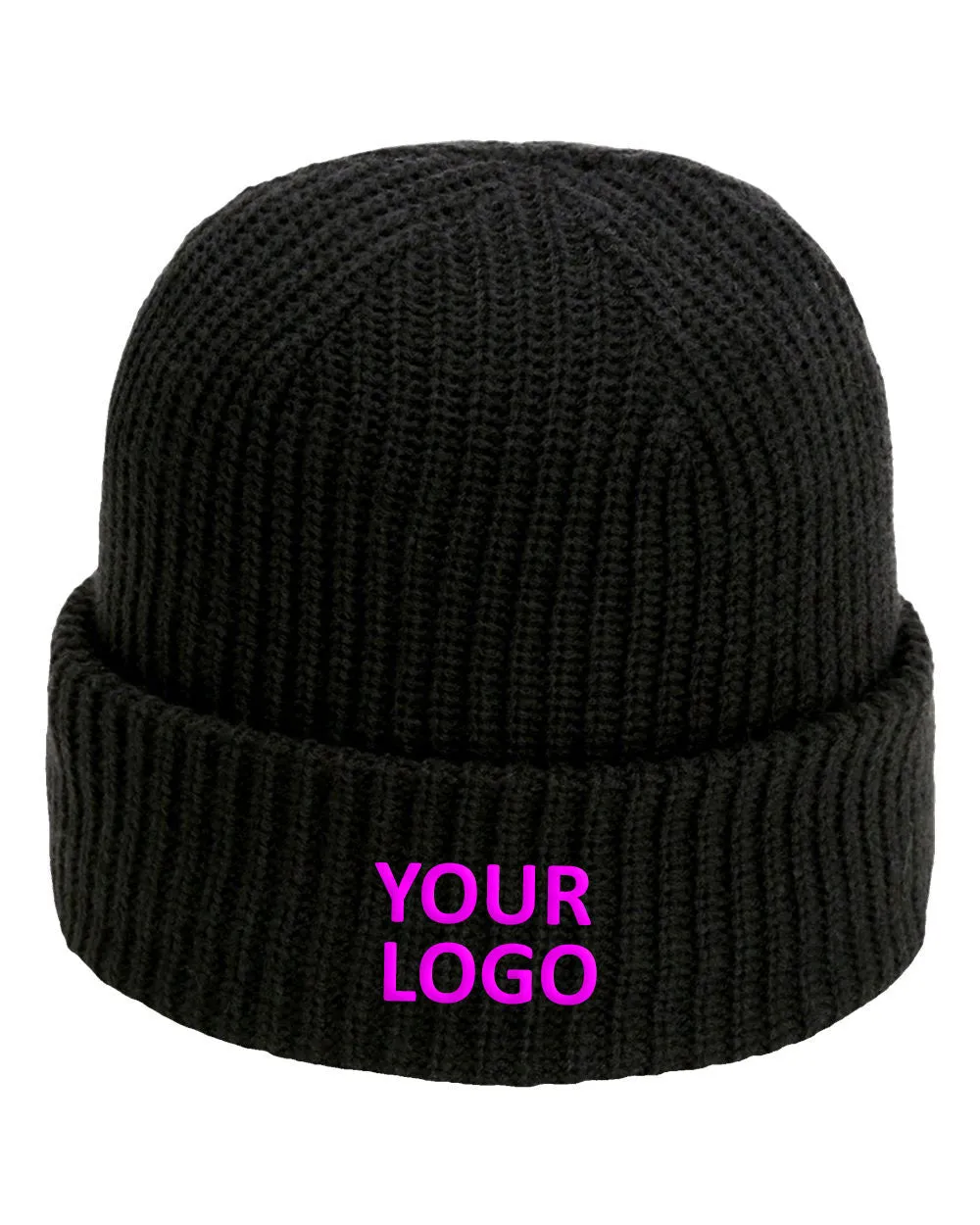 Imperial The Mogul Cuffed Custom Beanies, Black