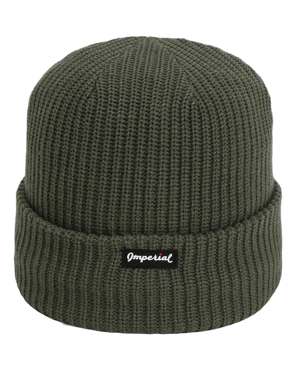 Imperial The Mogul Cuffed Custom Beanies, Earth Green