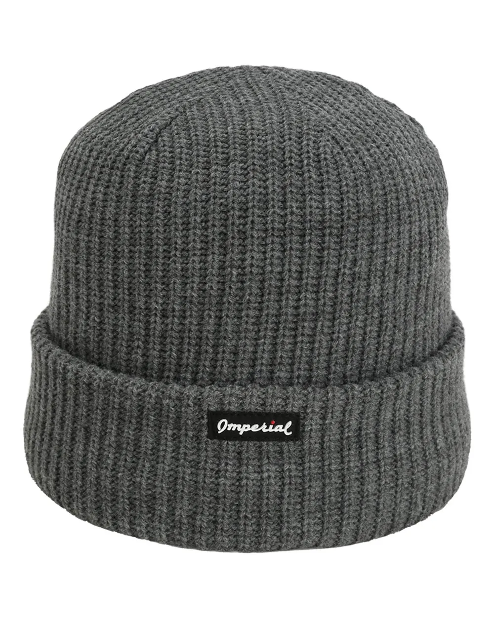 Imperial The Mogul Cuffed Custom Beanies, Heather Grey