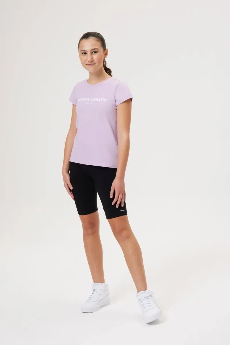 INSPORT JUNIOR EVIE ORCHID TEE - Kids' Orchid Tee by INSPORT Junior.