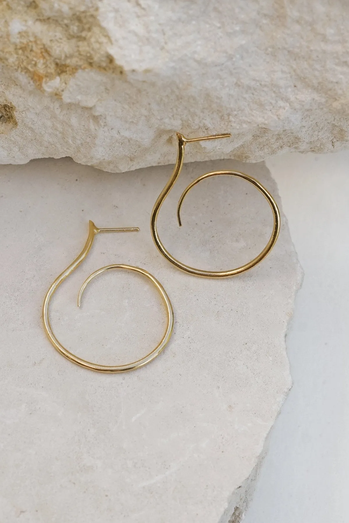 Isla Earrings in Gold Vermeil