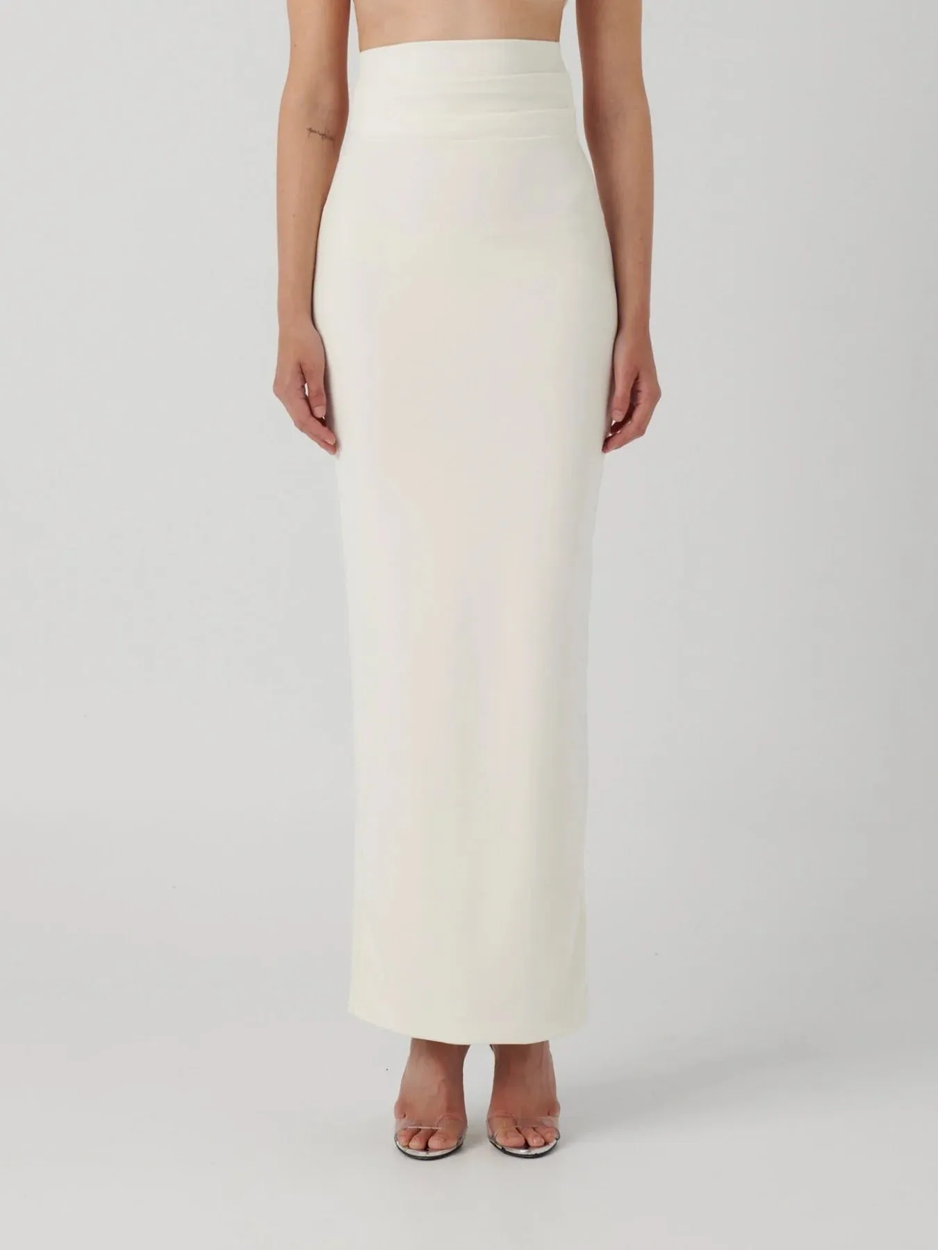 Jada Maxi Skirt Ivory