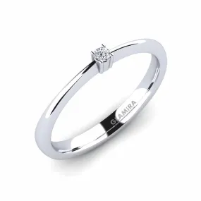 Julia engagement ring 0.03 carat