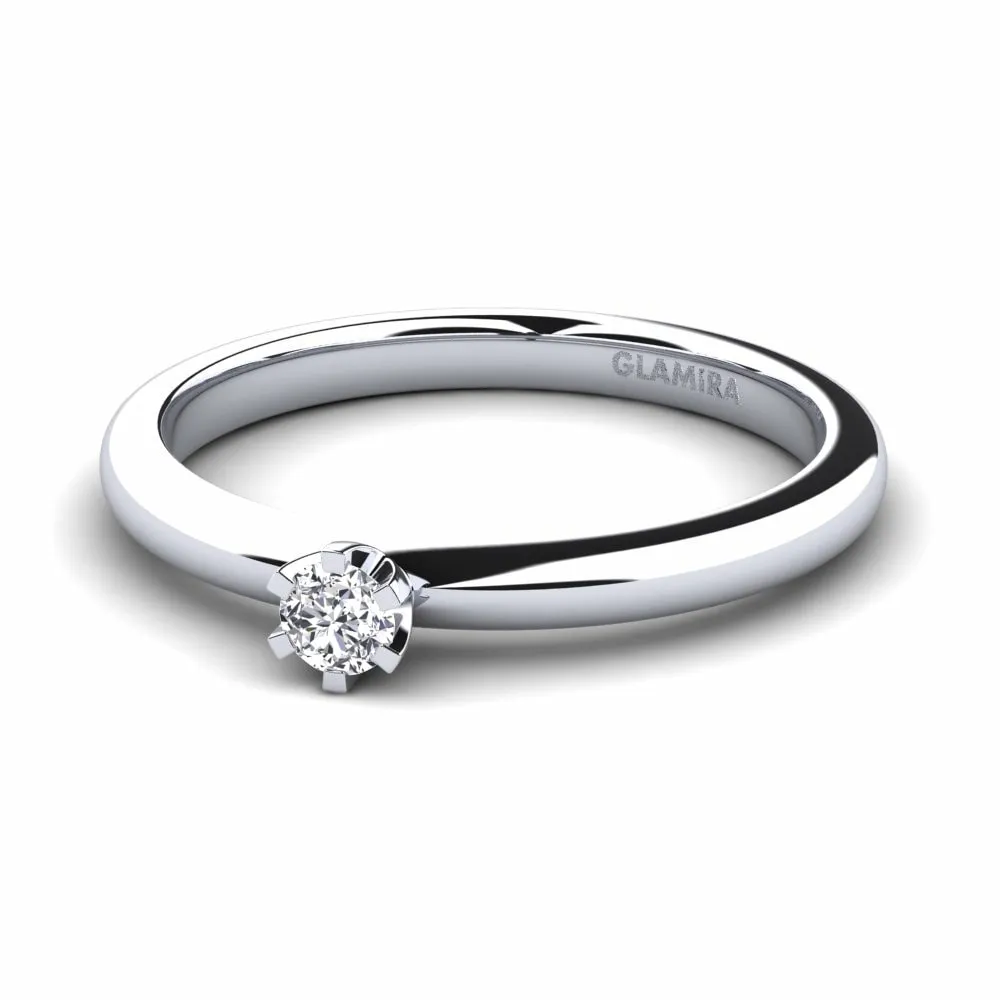 Katherina 0.1crt engagement ring