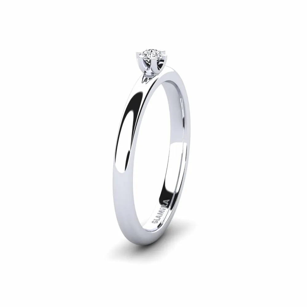 Katherina 0.1crt engagement ring