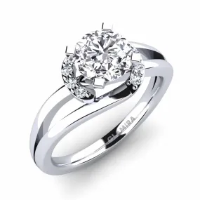 Kylie engagement ring 1.0 carat